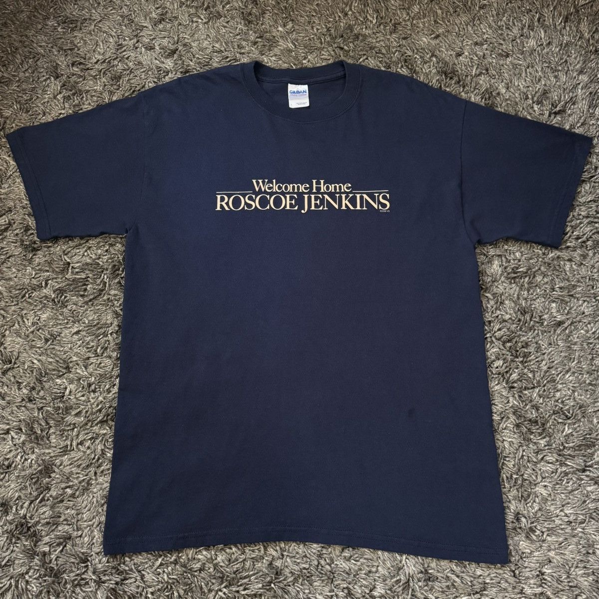 Gildan Welcome Home Roscoe Jenkins movie promo 2008 Tee Size US L / EU 52-54 / 3 - 2 Thumbnail