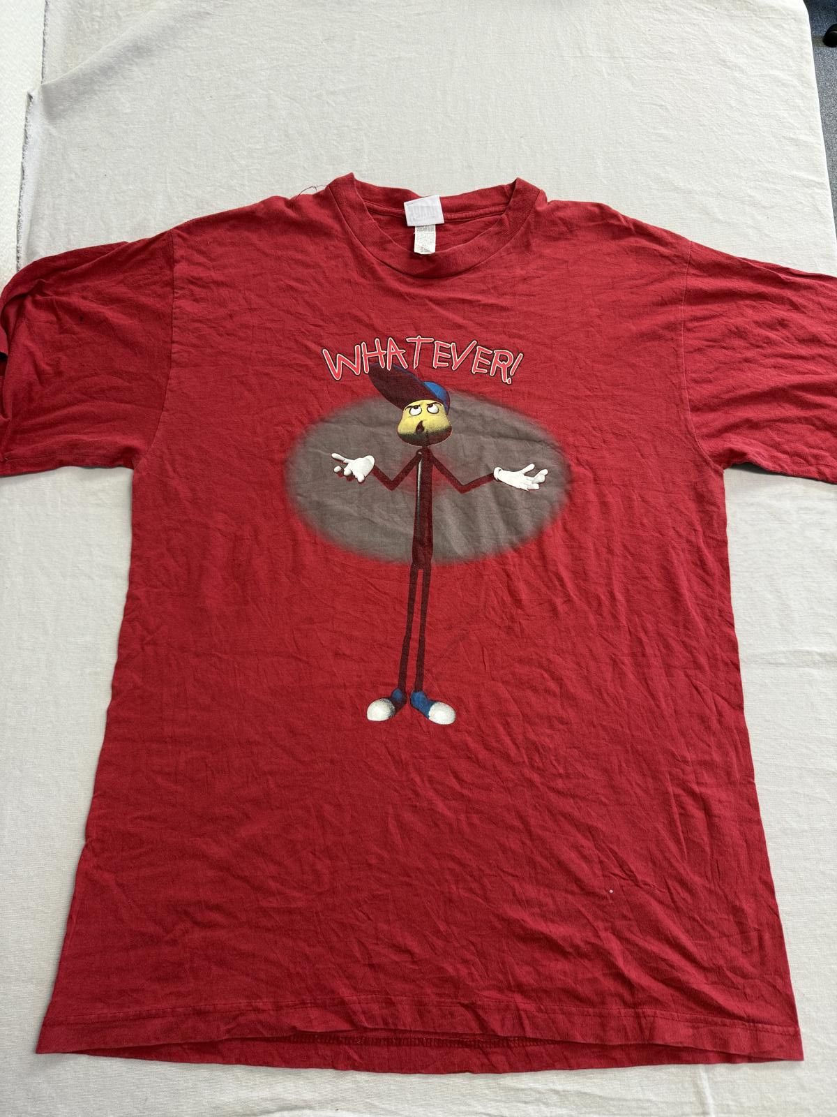 Designer Y2K T-shirt Whatever 3D Computer Stick Figure Dude Savvy 2XL Size US XXL / EU 58 / 5 - 1 Thumbnail