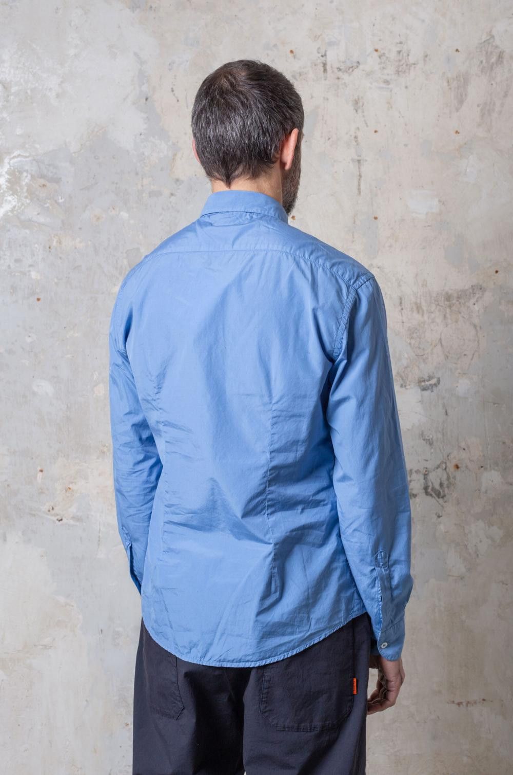 Barena Barena Coppi Supio Shirt -- Sky Blue Cotton Size US L / EU 52-54 / 3 - 4 Thumbnail