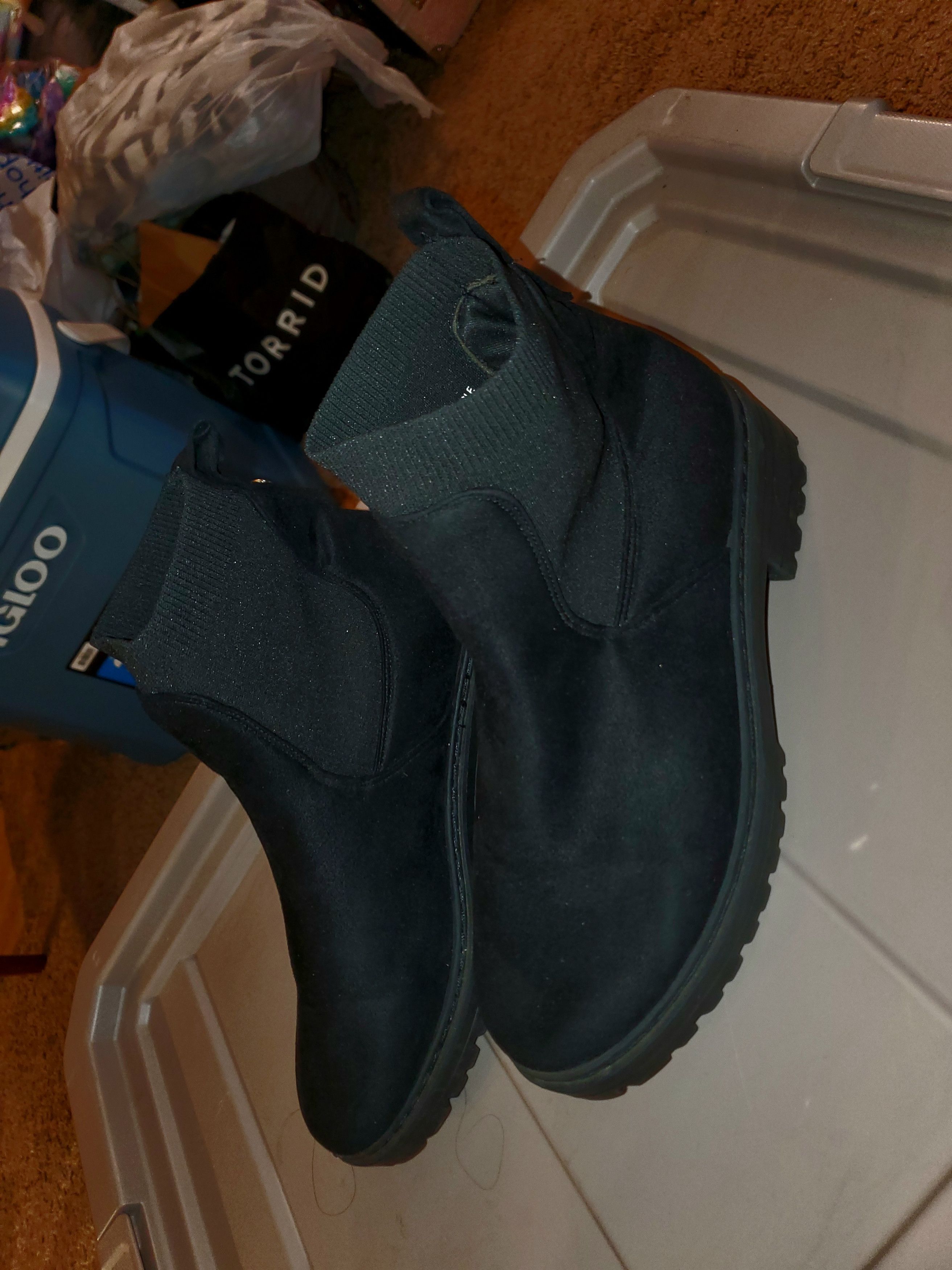 London Fog Black London Fog Paneli Boots-size 8 Size US 8 / IT 38 - 7 Thumbnail