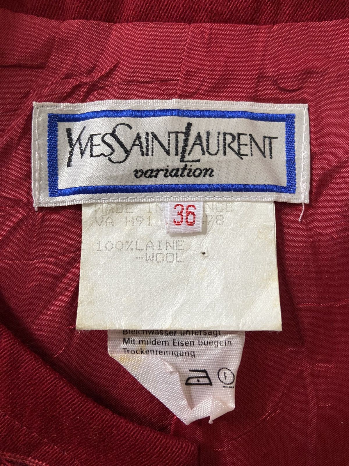 Yves Saint Laurent Yves Saint Laurent Coat jacket Size S / US 4 / IT 40 - 7 Thumbnail