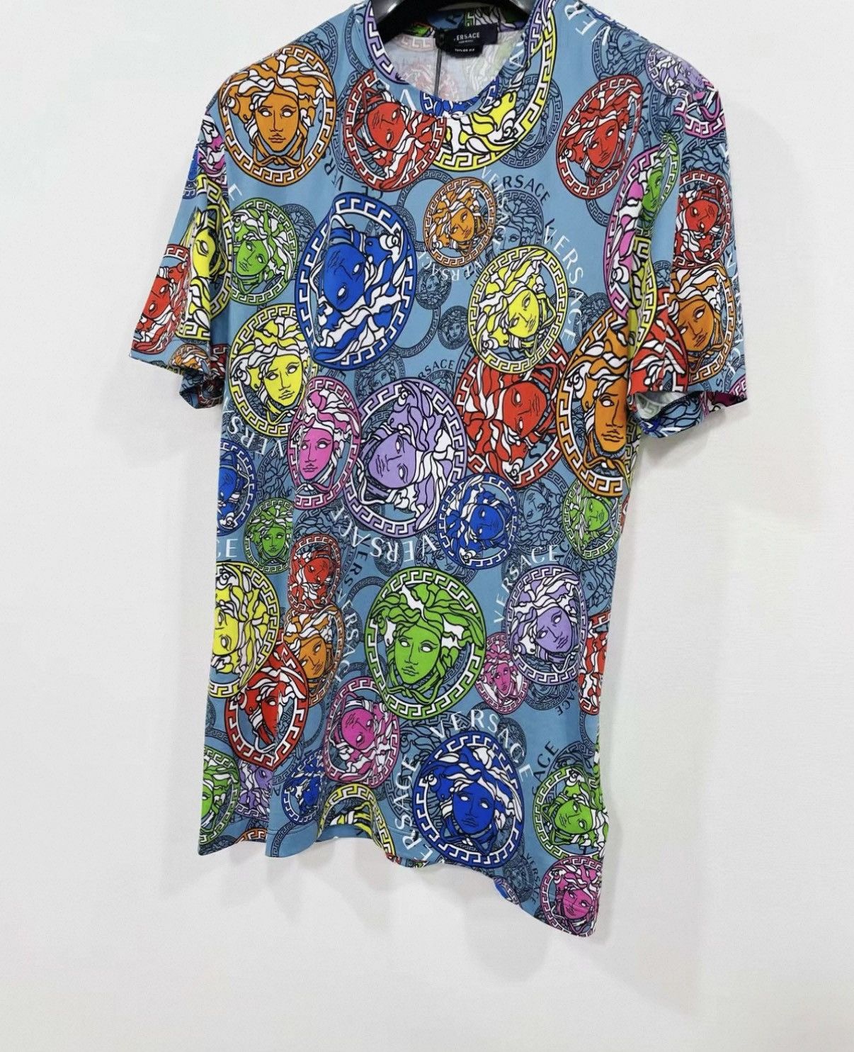 Versace VERSACE 100% Cotton Short Sleeve T-shirt J30 Size US S / EU 44-46 / 1 - 2 Thumbnail