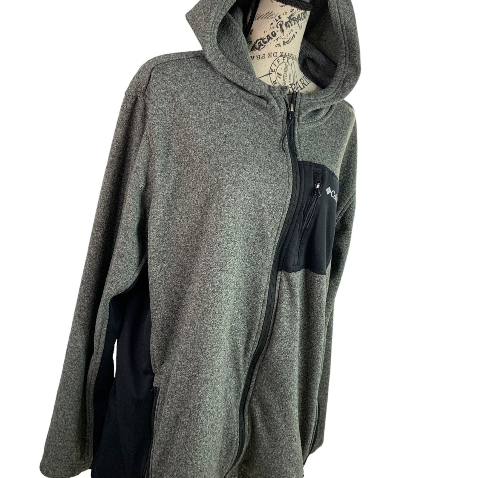 Columbia Columbia Men's Hoodie Zip Front Zip Pockets Polyester XL Size US XL / EU 56 / 4 - 3 Thumbnail