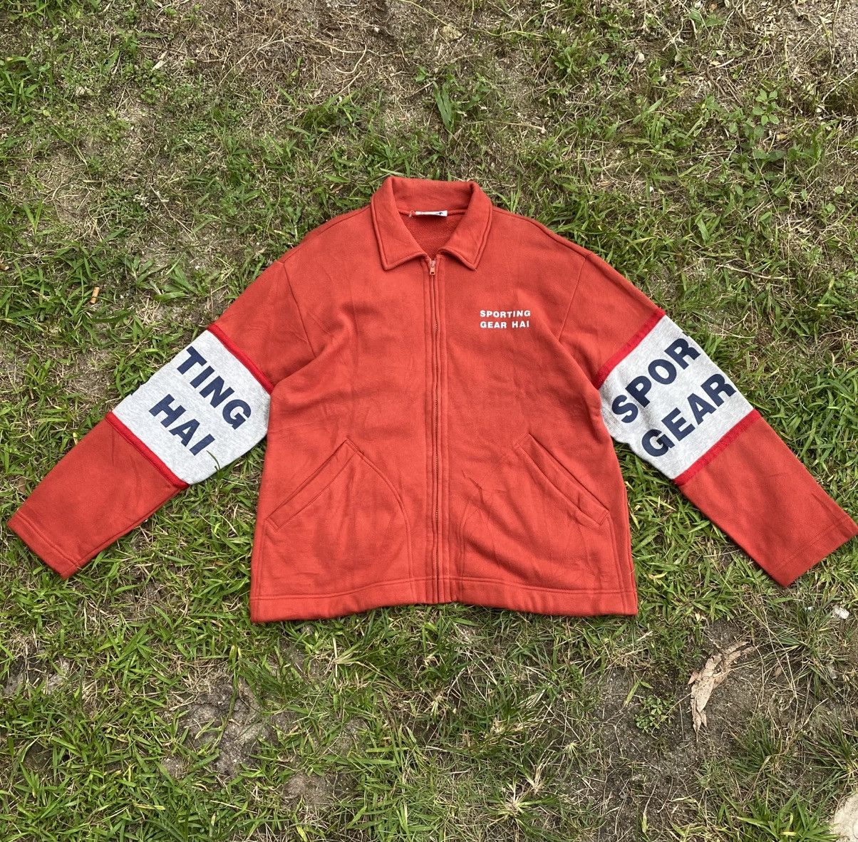 Hai Sporting Gear Vintage Sporting Gear Hai By Issey Miyake Pullover Sweater Size US L / EU 52-54 / 3 - 1 Thumbnail