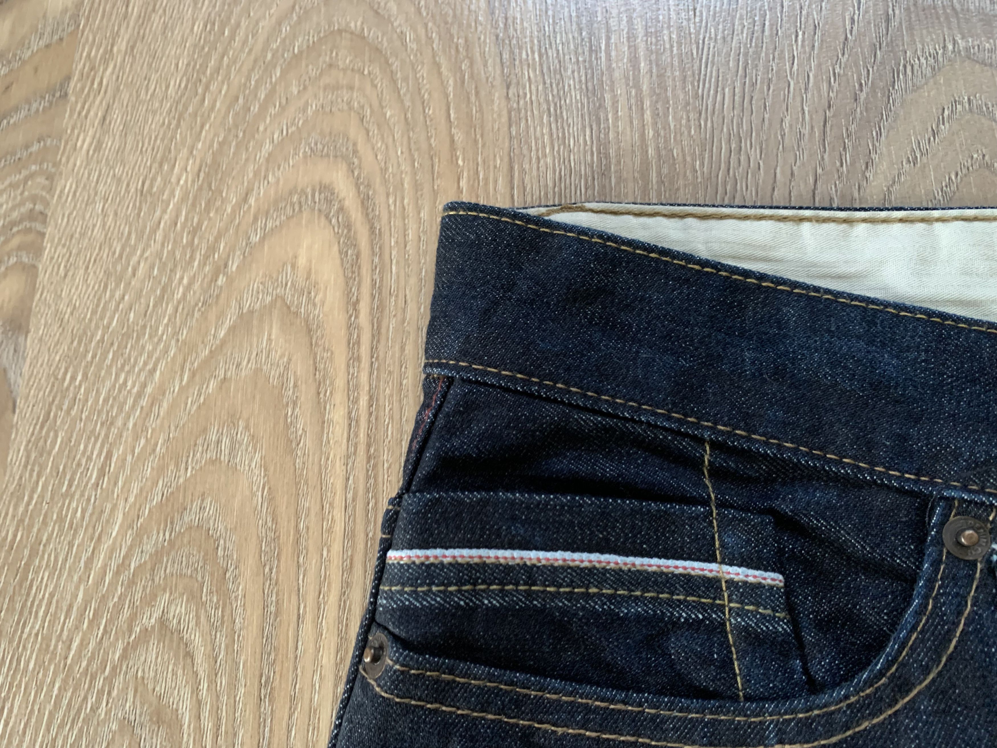 Denim & Co. Denim Co Slim Selvedge Jeans Size US 32 / EU 48 - 7 Thumbnail