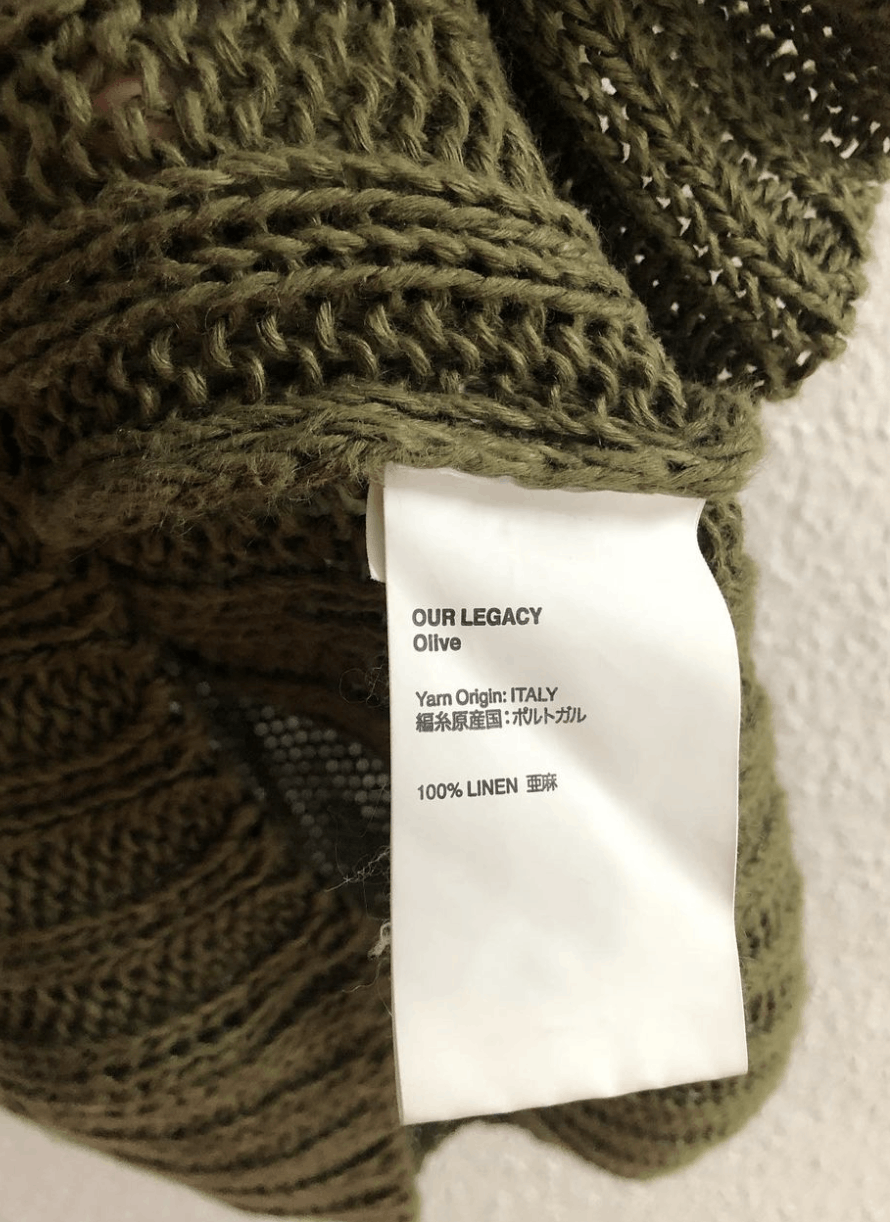 Our Legacy Sleeveless 100% linen knit Size US M / EU 48-50 / 2 - 5 Thumbnail