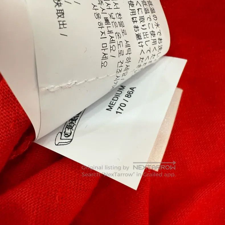 Chrome Hearts CHROME HEARTS Size M Red 33 long sleeves Size US M / EU 48-50 / 2 - 4 Thumbnail