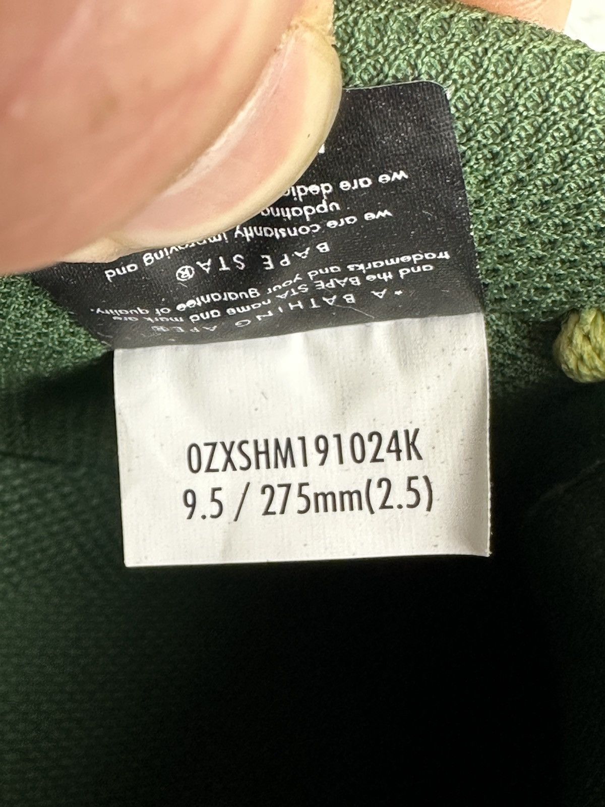 Bape SK8 STA #2 Size US 9.5 / EU 42-43 - 12 Thumbnail