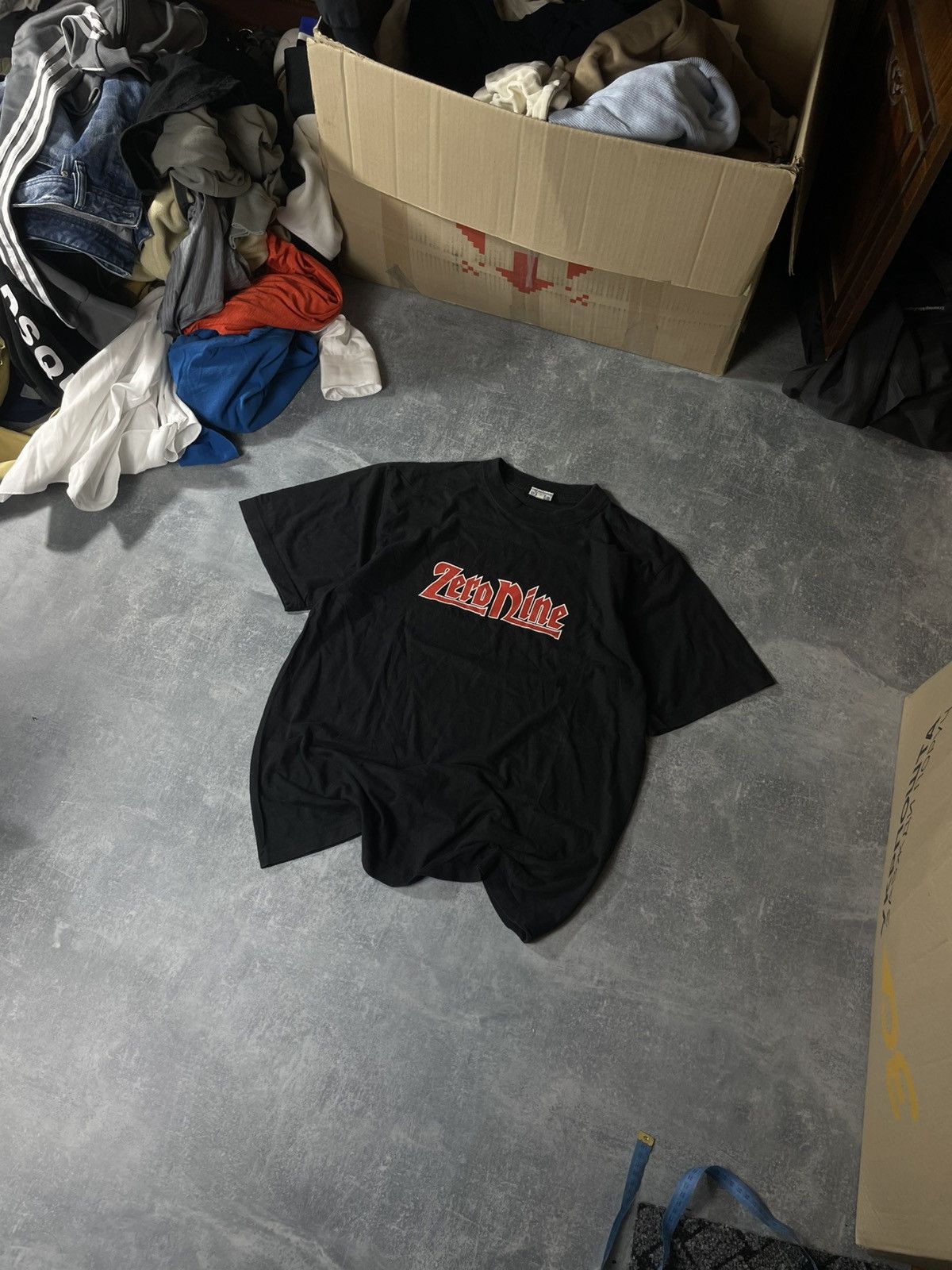 QUITE MAN SHOUTING Zero Nine vintage tee by James Harvest