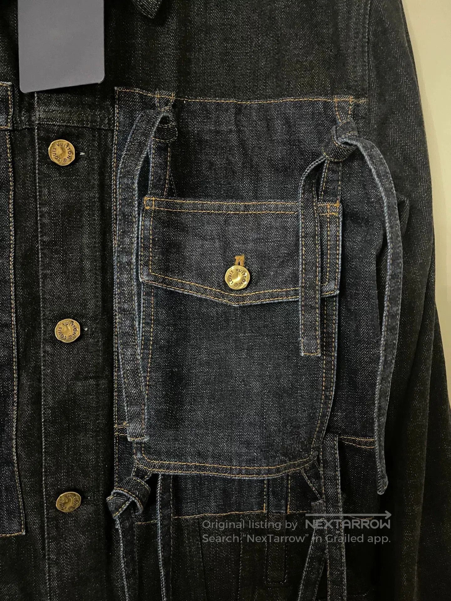 Louis Vuitton lv butterfly knot denim jacket. Size US L / EU 52-54 / 3 - 3 Thumbnail
