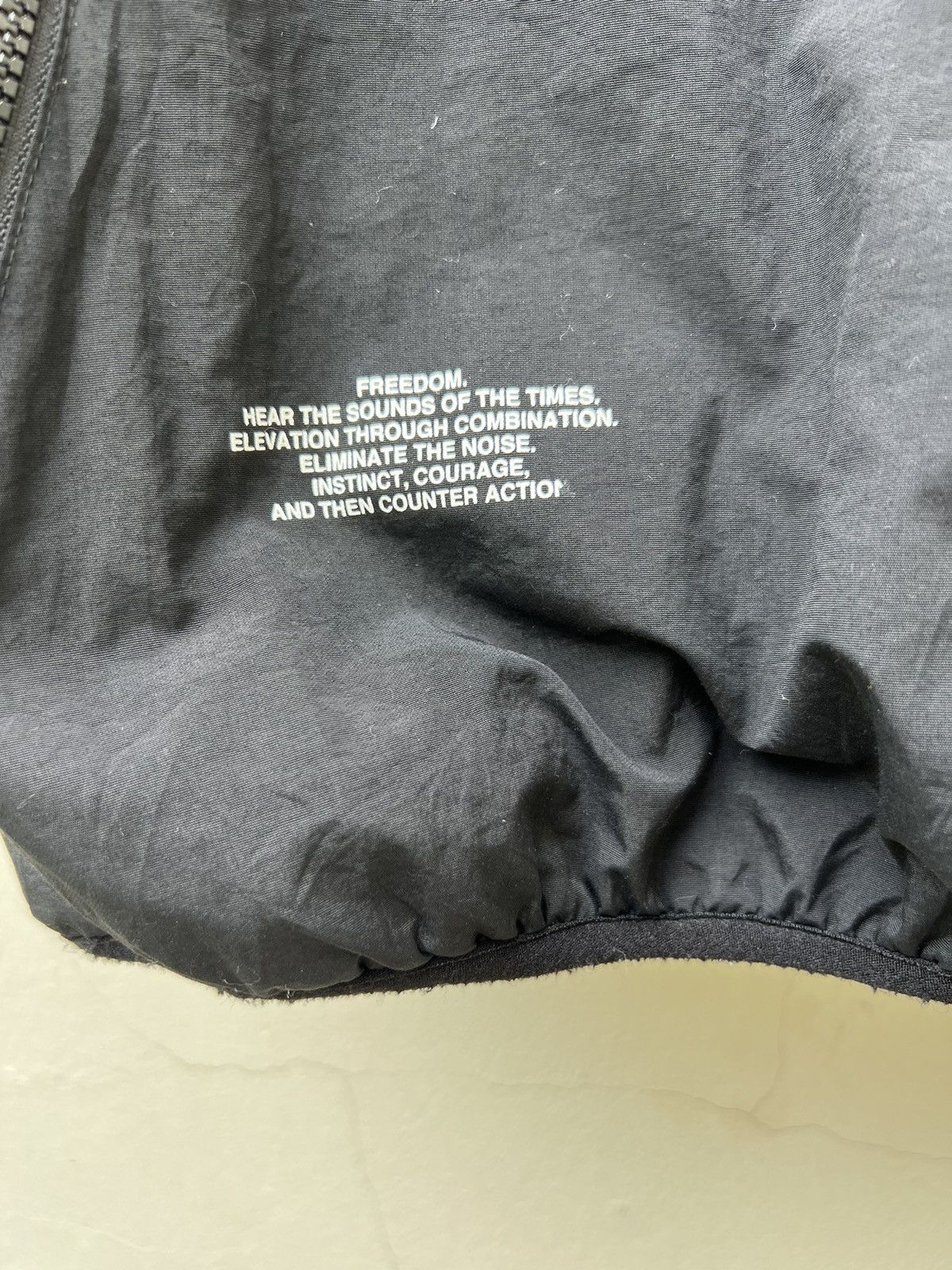 Undercover Undercover X Gu Black Hybrid Fleece Zipper Jacket Size US L / EU 52-54 / 3 - 14 Thumbnail