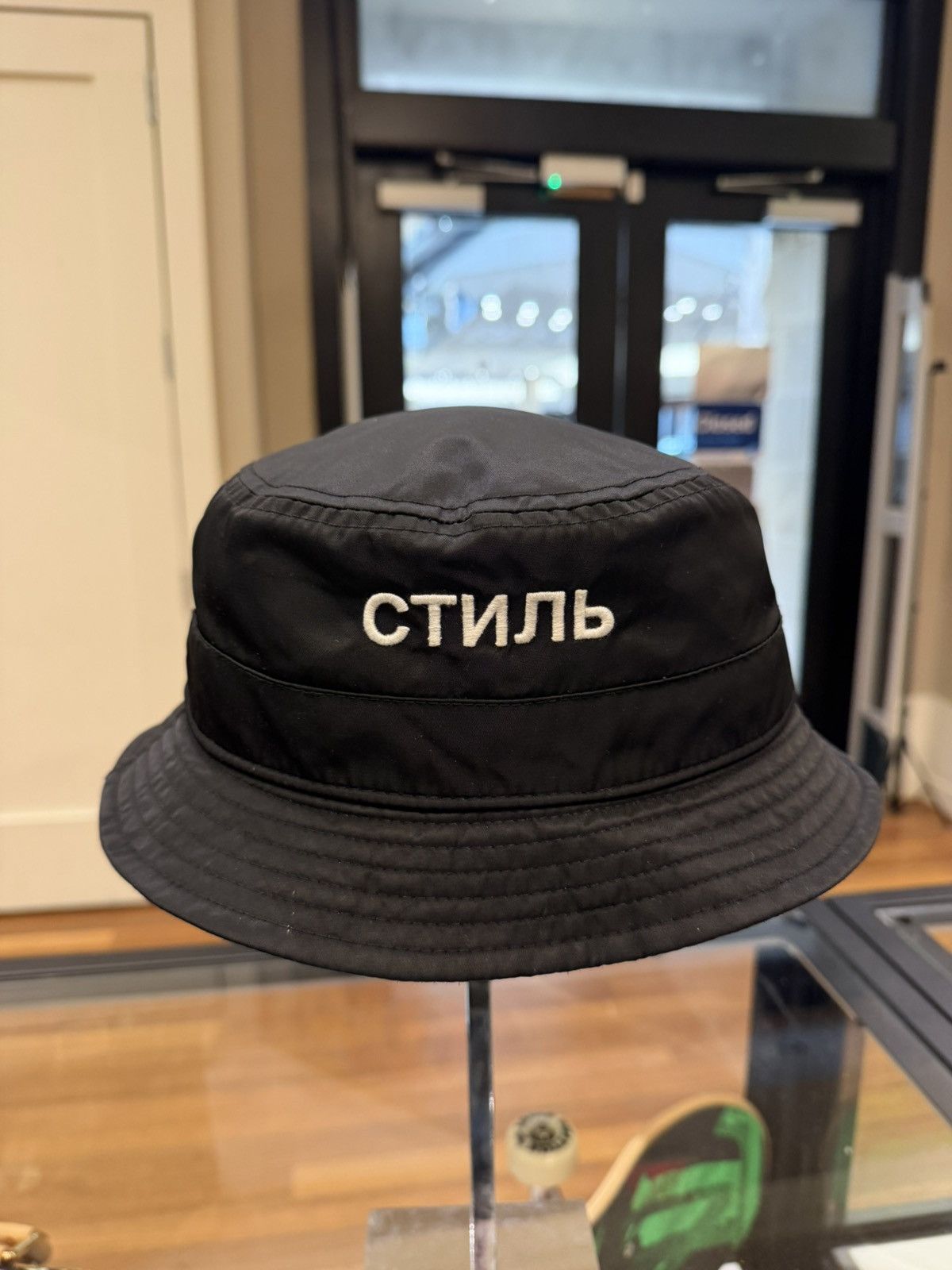 Heron Preston Heron Preston Ctnmb Bucket Hat - Black Size ONE SIZE - 4 Thumbnail