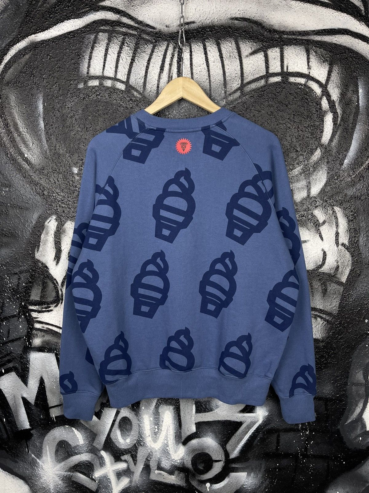 Icecream Icecream By BBC Soft Serve Crew Navy Sweatshirt Men’s Size M Size US M / EU 48-50 / 2 - 5 Thumbnail