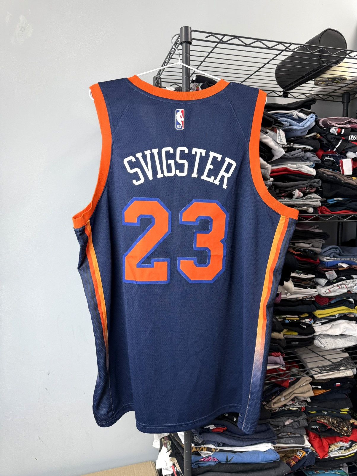 Jordan Brand Jordan New York Sleeveless Basketball Jersey T Shirt Size US XL / EU 56 / 4 - 2 Thumbnail