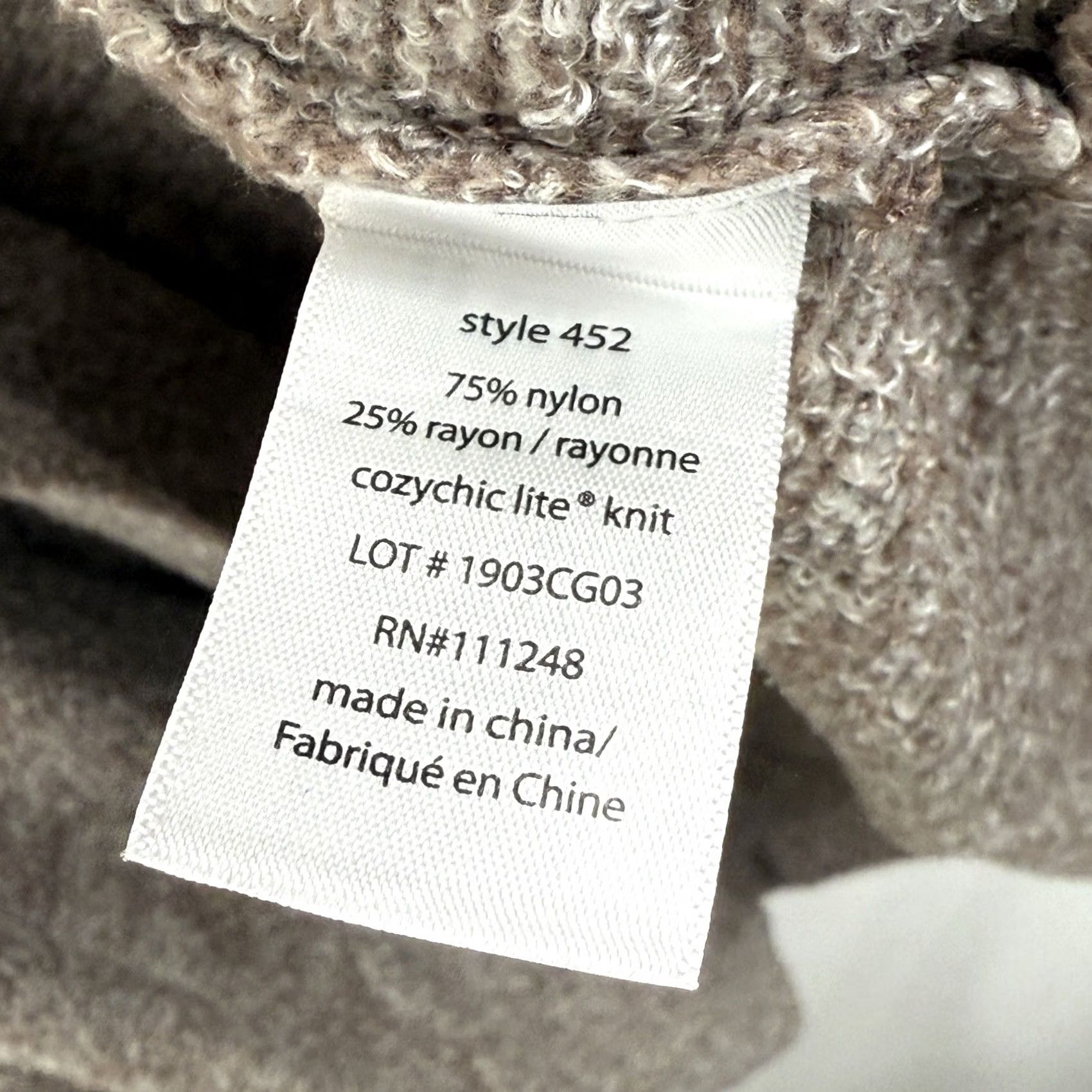 Vintage Barefoot Dreams Cardigan Sweater Womens Medium Open Hooded Pockets Knit CozyBohemian Classic Outdoor All Seasons Size M / US 6-8 / IT 42-44 - 5 Thumbnail