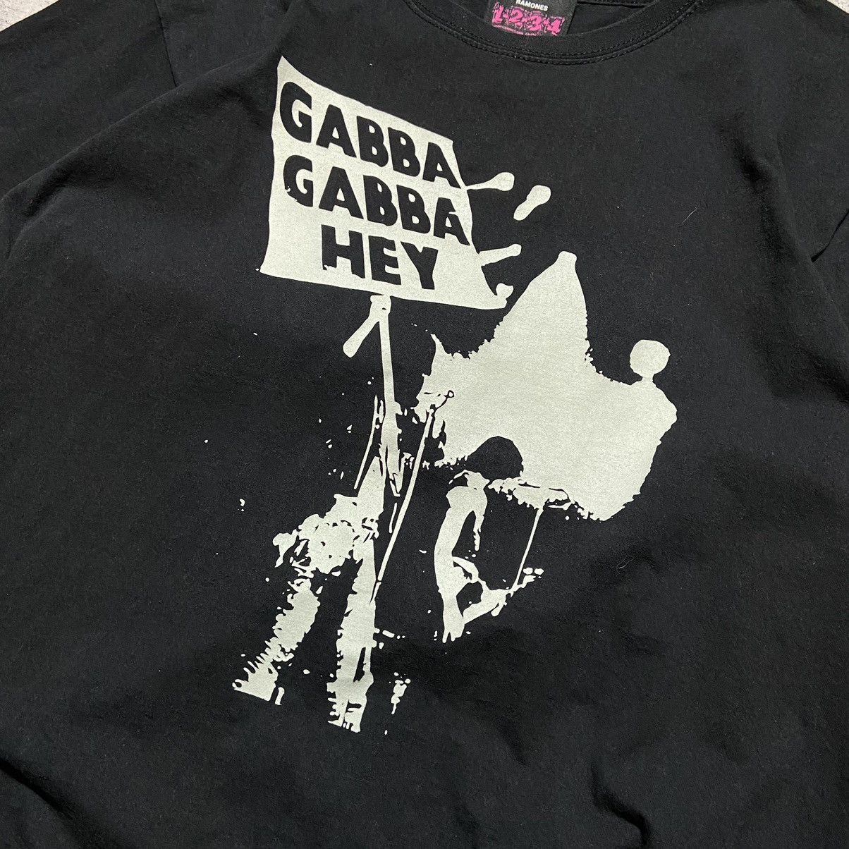 Band Tees × Rock Tees × Vintage ? Vintage Ramones Gabba Punk Y2K 