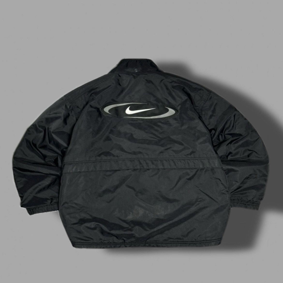 Nike × Streetwear × Vintage 90s Nike Vintage Down Jacket Big