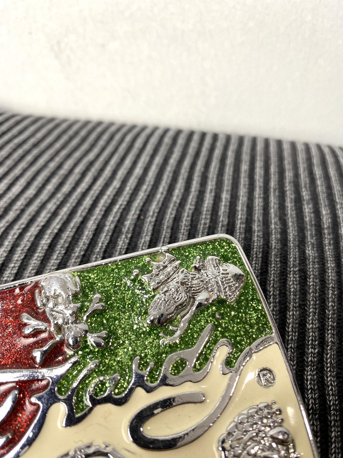 Christian Audigier Y2K Vintage Ed Hardy Belt Metal Size ONE SIZE - 4 Thumbnail