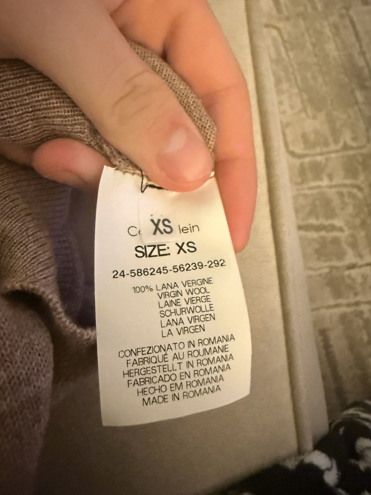 Calvin Klein Virgin wool calvin klein crewneck Size US XS / EU 42 / 0 - 5 Thumbnail