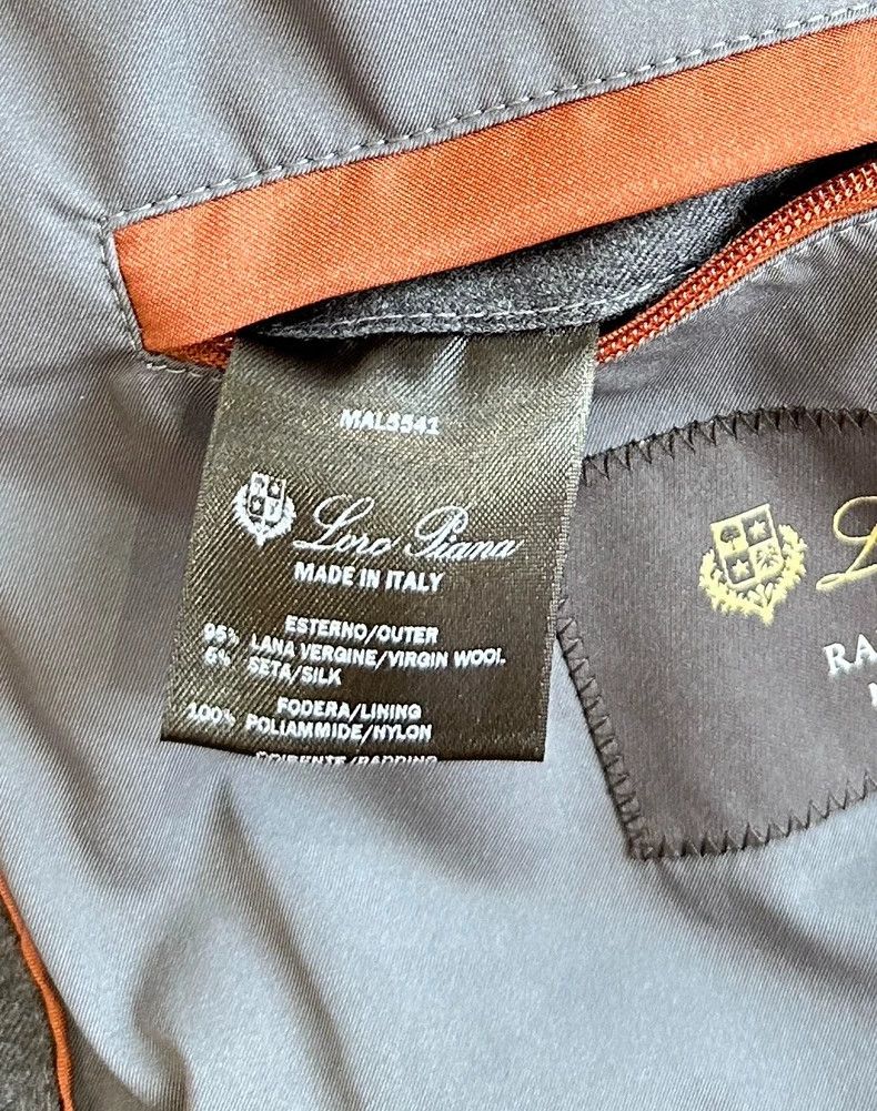 Loro Piana LORO PIANA Wool blended cotton coat Size US L / EU 52-54 / 3 - 7 Thumbnail