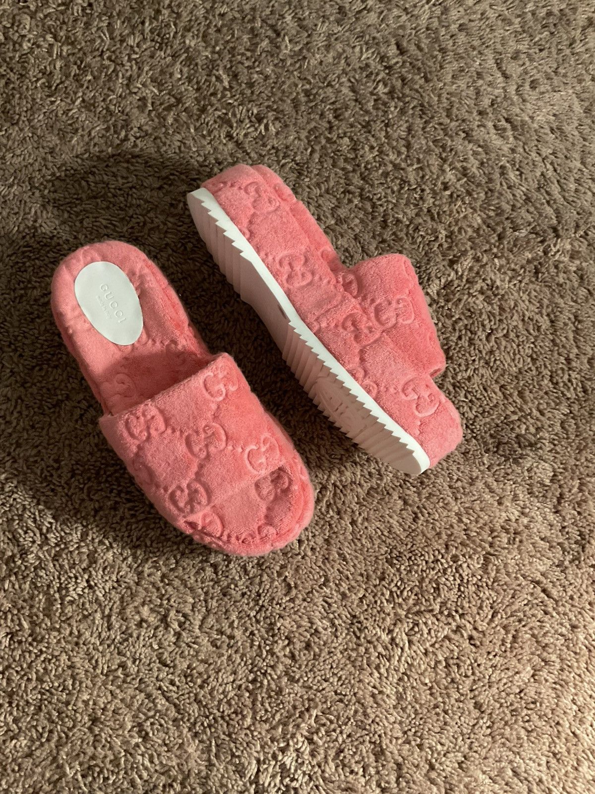 Gucci Gucci Women’s Platform Sandals ‘Wild Rose’ Size US 4.5 / IT 34.5 - 1 Thumbnail