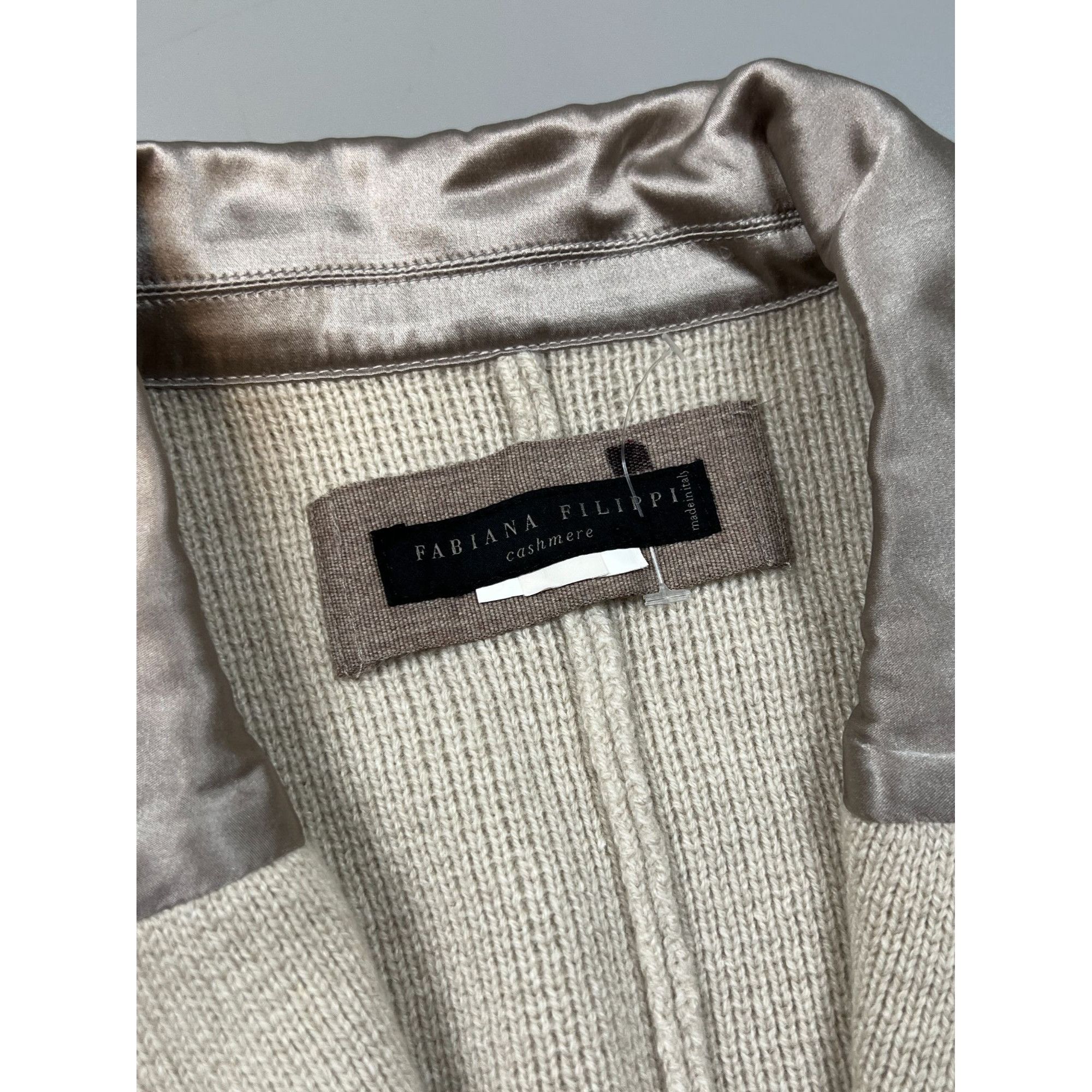 Fabiana Filippi Fabiana Fillipi Cashmere Blend Cardigan (Y0689) Size M / US 6-8 / IT 42-44 - 4 Thumbnail