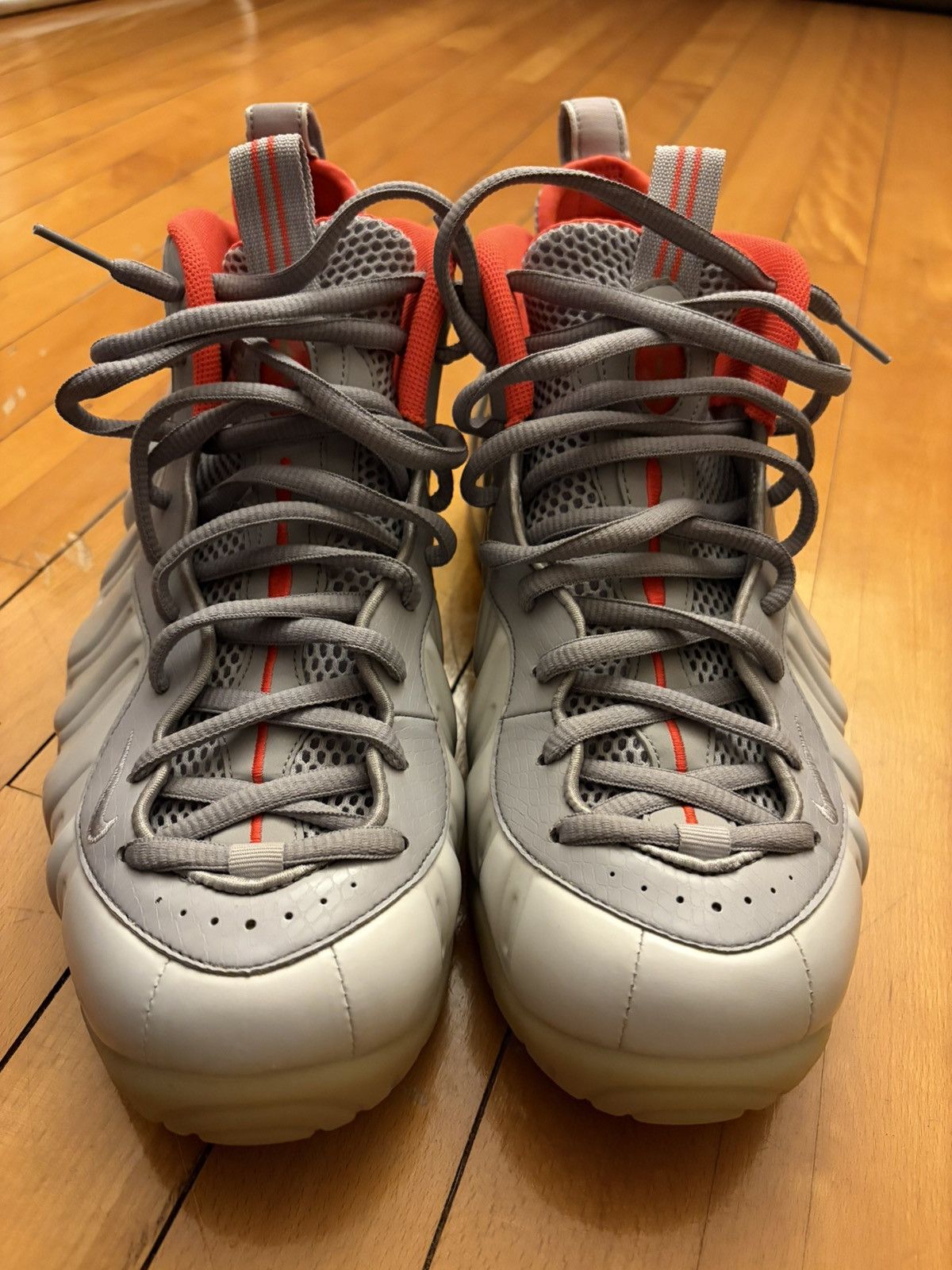 Nike Nike Foamposite pure platinum Size US 11.5 / EU 44-45 - 5 Thumbnail
