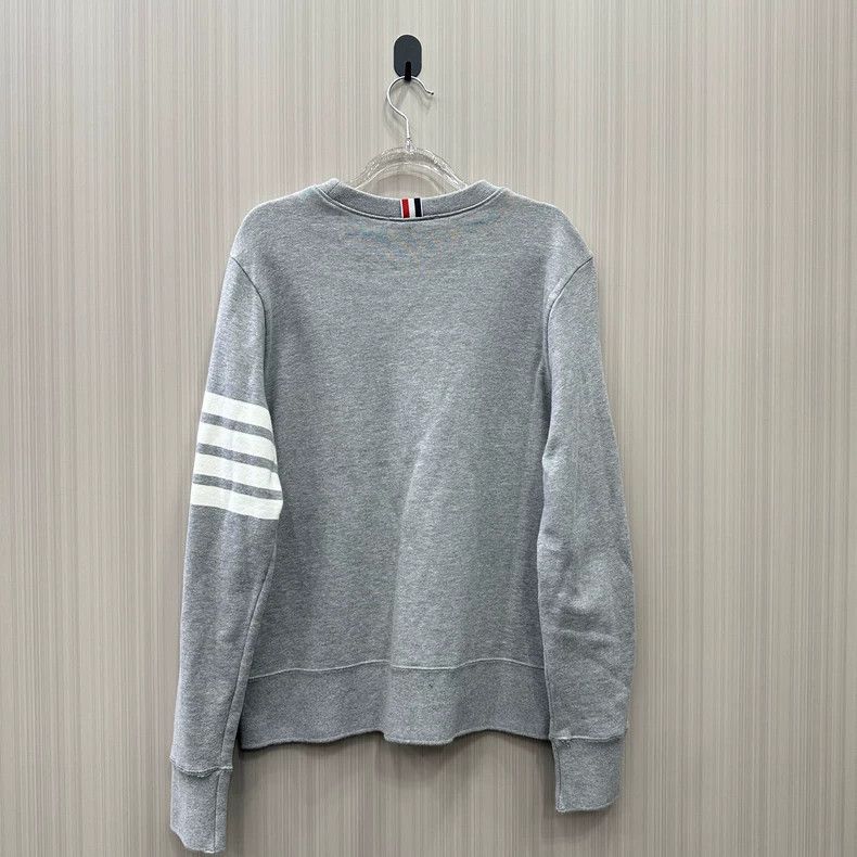 Thom Browne Thom Browne Grey hoodie Size US M / EU 48-50 / 2 - 2 Thumbnail