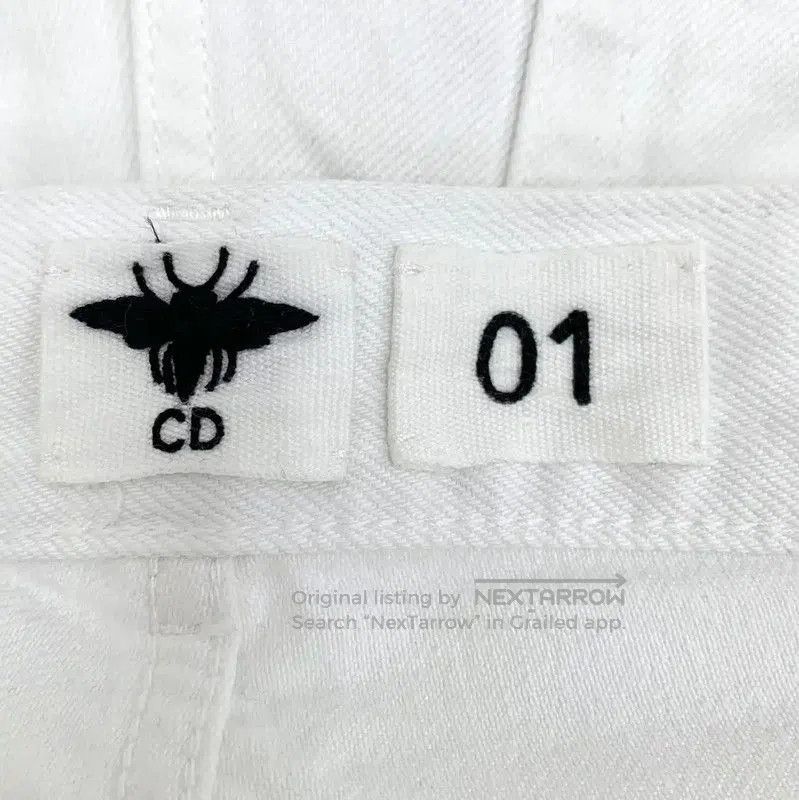 Dior Dior White Cotton Women's Jeans . Size 26" / US 2 / IT 38 - 5 Thumbnail