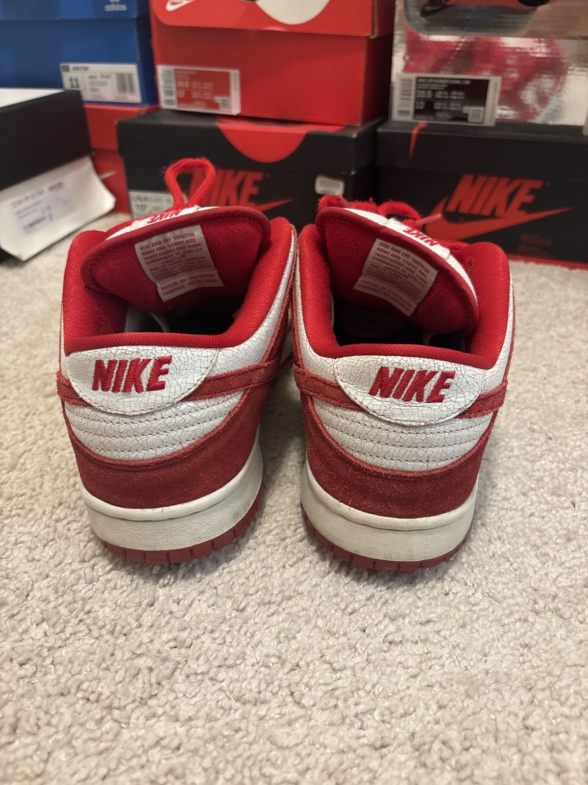 Nike Nike Sb Dunk Valentines 2014 Size US 11 / EU 44 - 4 Thumbnail