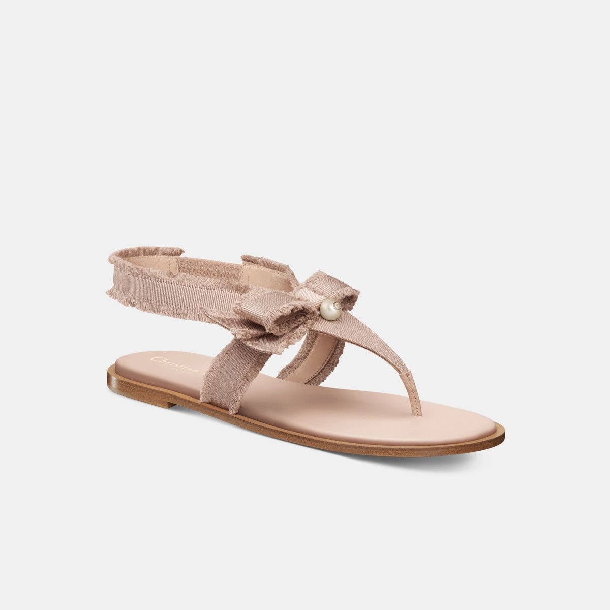 Dior o1bcso1str0226 Diorable Thong Sandal in Beige/Nude Size US 6 / IT 36 - 2 Thumbnail