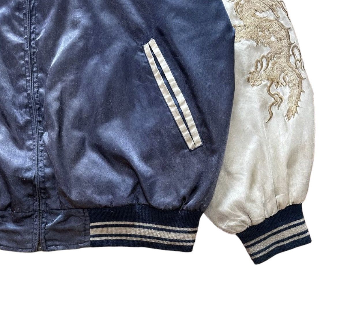 Japanese Brand × Vintage Vtg Ten Carat (West-Pac Tour) Embroidered Rayon Jacket Size US M / EU 48-50 / 2 - 7 Thumbnail