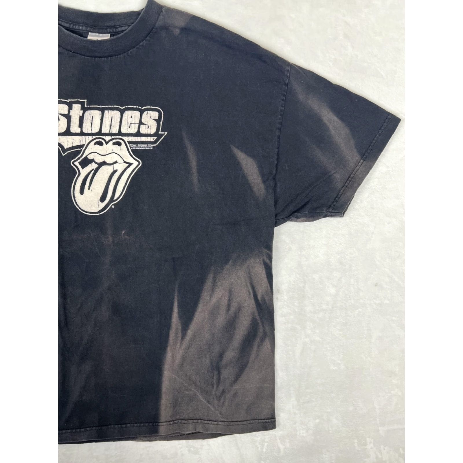Logo 7 VINTAGE Alstyle Rolling Stones T-Shirt Mens 2XL Black Tongue Logo 2005 Band Shirt Size US XXL / EU 58 / 5 - 4 Thumbnail