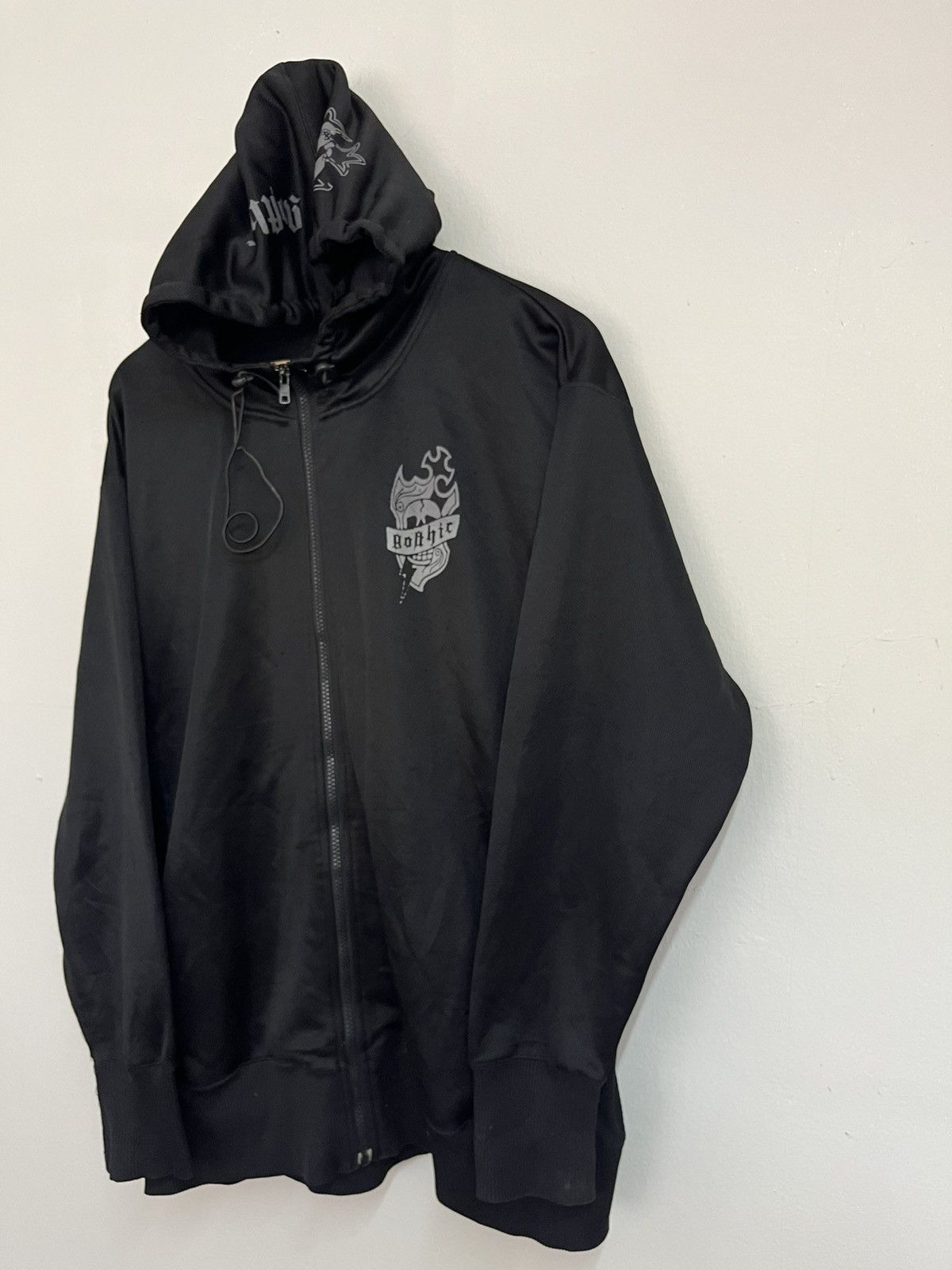 If Six Was Nine 💥Seven Zero One Skulls Poly Hoodie Size US M / EU 48-50 / 2 - 2 Thumbnail