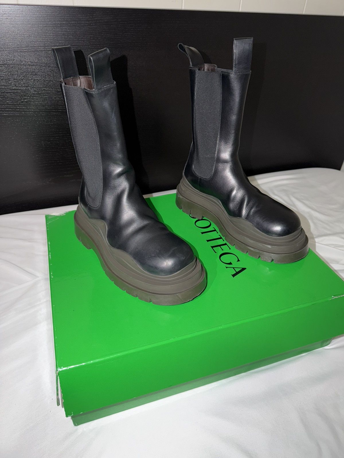 Bottega Veneta Bottega Veneta Tire Boots Size US 9 / EU 42 - 1 Thumbnail