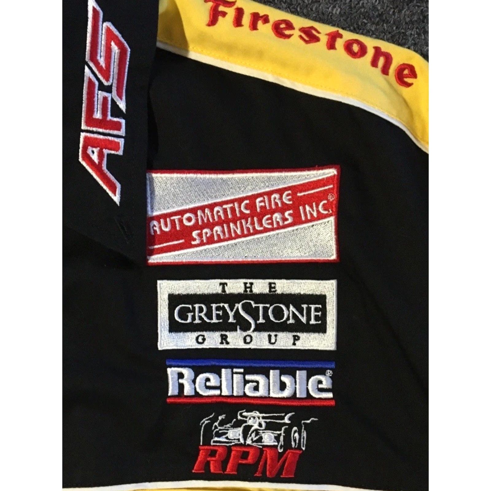 NASCAR VINTAGE AFS Indy Car Racing Shirt XL Pit Crew Driver Firestone NHRA NASCAR Biker 90s Size US XL / EU 56 / 4 - 2 Thumbnail