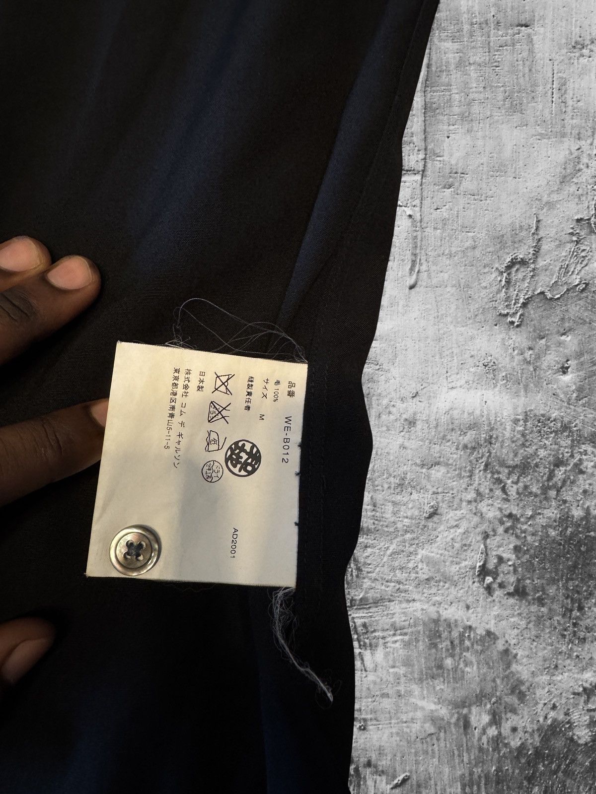 Comme des Garcons × Junya Watanabe AD2001 Poem Button Up Size US L / EU 52-54 / 3 - 11 Thumbnail