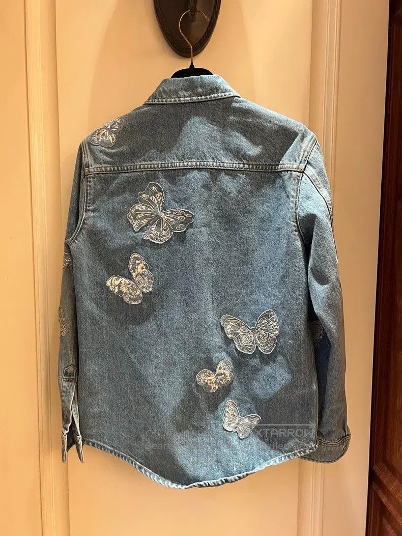 Valentino Valentino Butterfly embroidered shirt Size S / US 4 / IT 40 - 2 Thumbnail