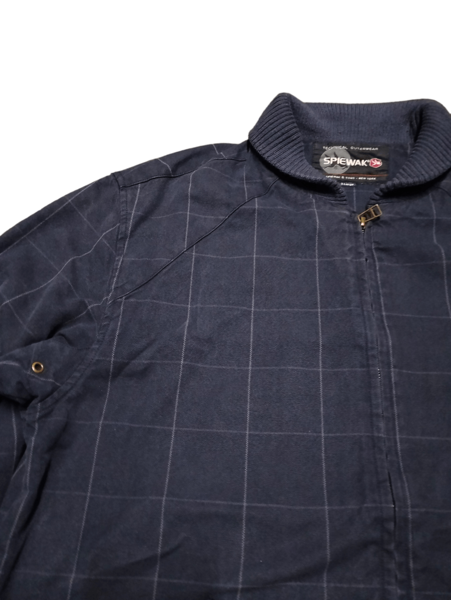 I. Spiewak And Sons 💥💥I SPIEKWAK & SON PLAID DENIM JACKET SUNFADED Size US XL / EU 56 / 4 - 6 Thumbnail