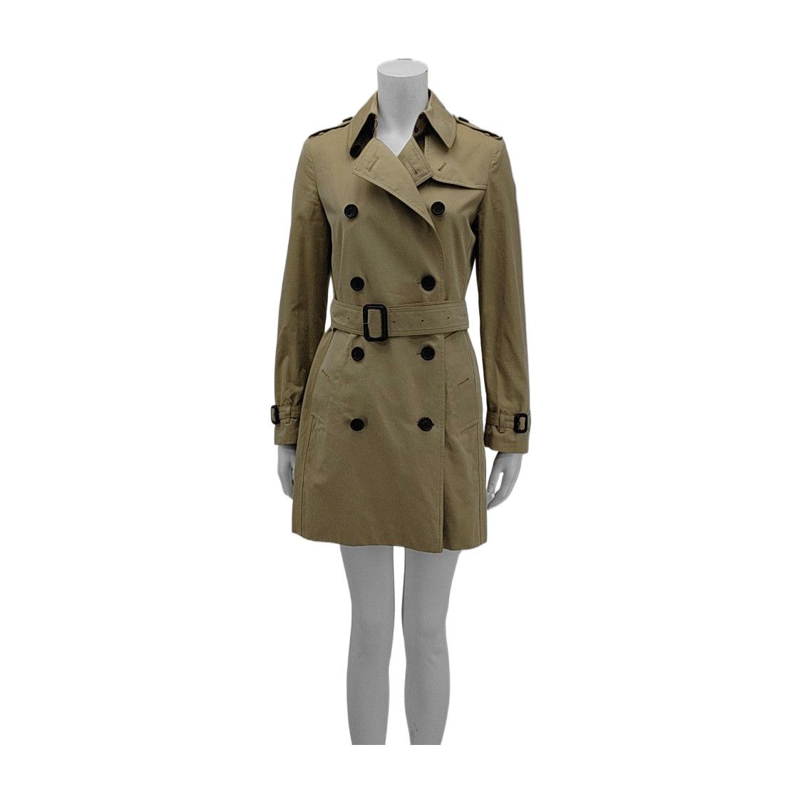 Burberry Burberry Cotton Trench Coat UK 6 Size XS / US 0-2 / IT 36-38 - 1 Thumbnail