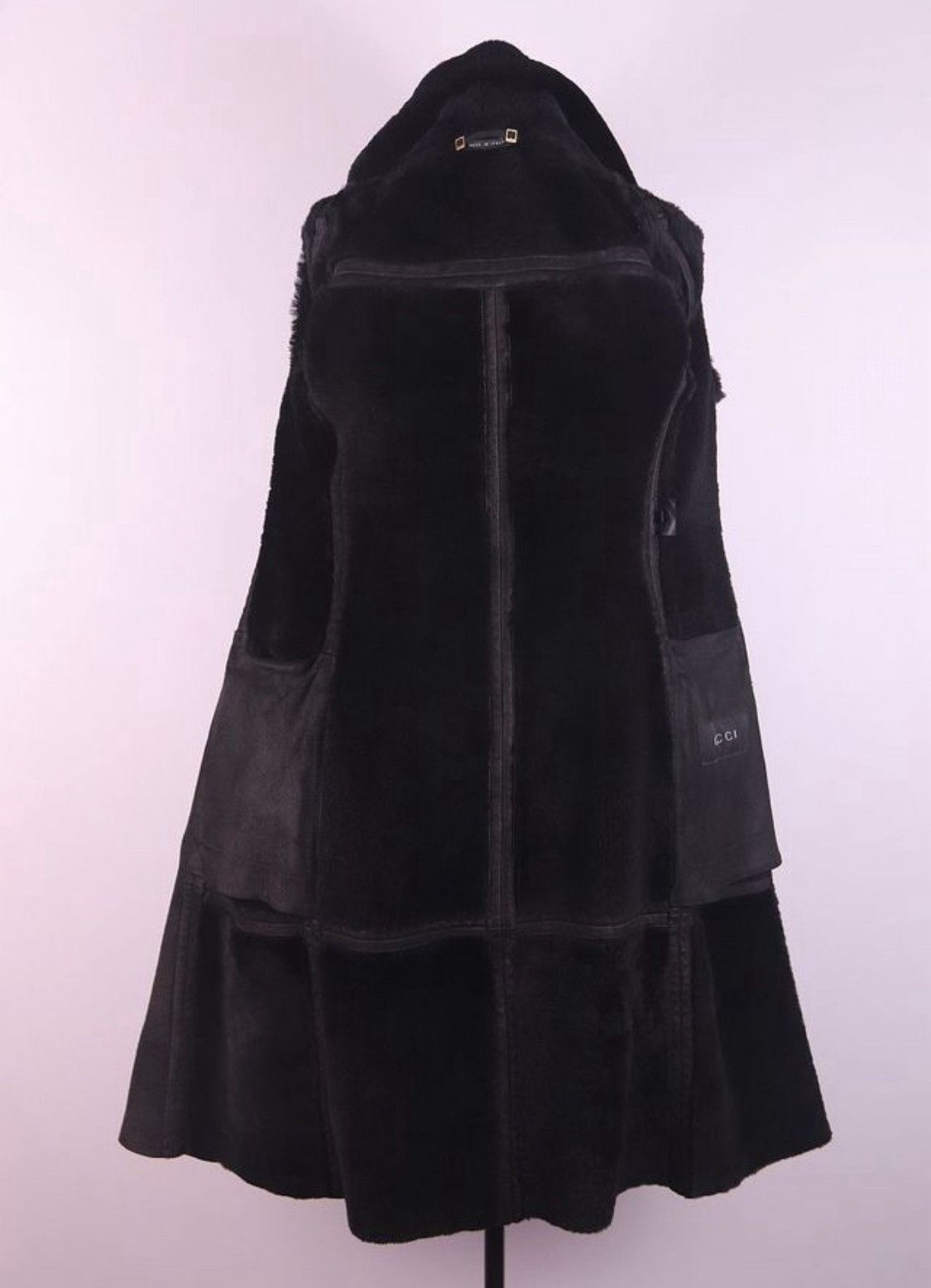 Gucci Gucci by Tom Ford FW2003 Shearling Leather Coat Jacket Size XS / US 0-2 / IT 36-38 - 5 Thumbnail