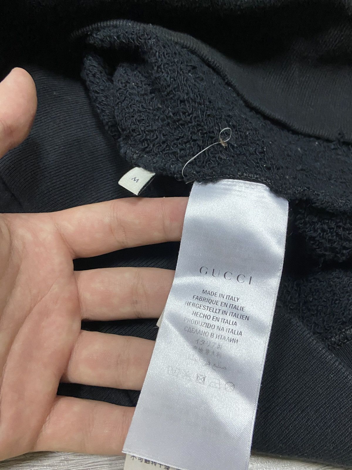 Gucci Gucci Distressed GG Box Logo Hoodie Size US M / EU 48-50 / 2 - 8 Thumbnail