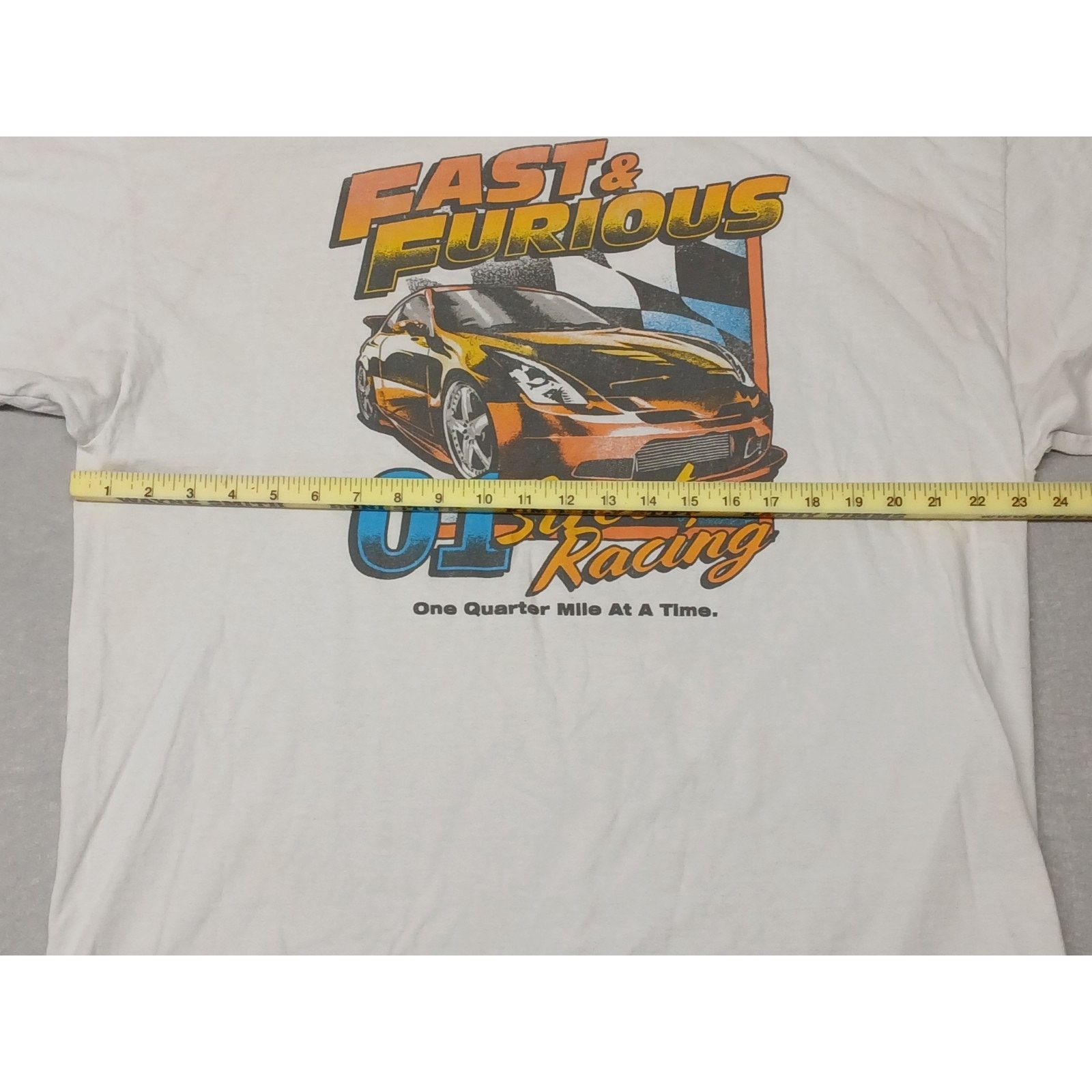 Other Fast & Furious XXL White Vintage Collection Graphic Shirt Size US XXL / EU 58 / 5 - 4 Thumbnail