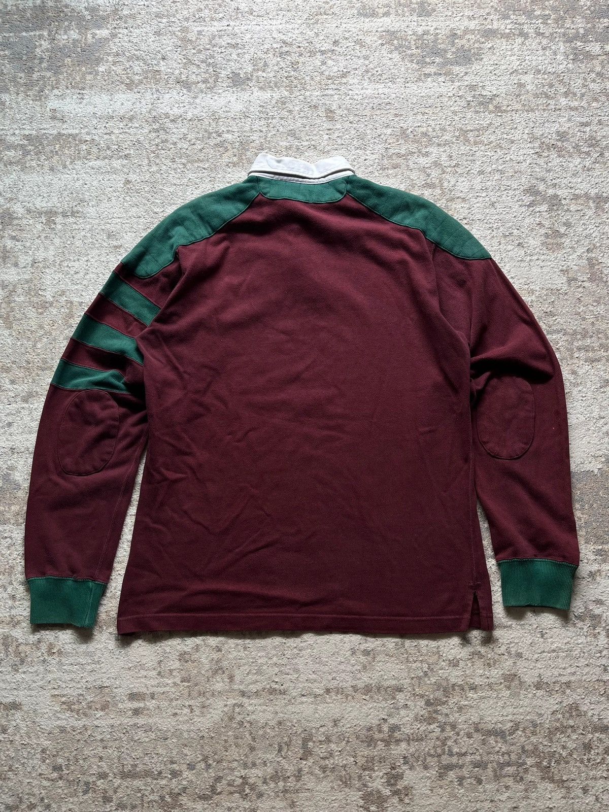 Polo Ralph Lauren Polo Ralph Lauren 1980s-1990's Wooly Badge Scribble Rugby Size US M / EU 48-50 / 2 - 6 Thumbnail