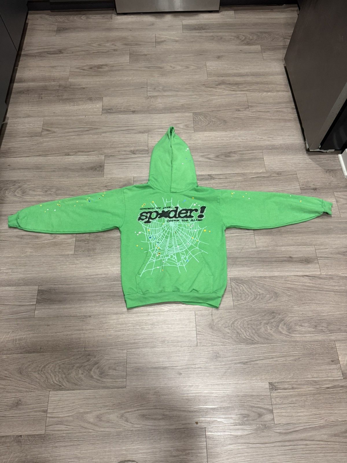 Sp5der Sp5der punk v2 green rhinstone Size US M / EU 48-50 / 2 - 3 Thumbnail
