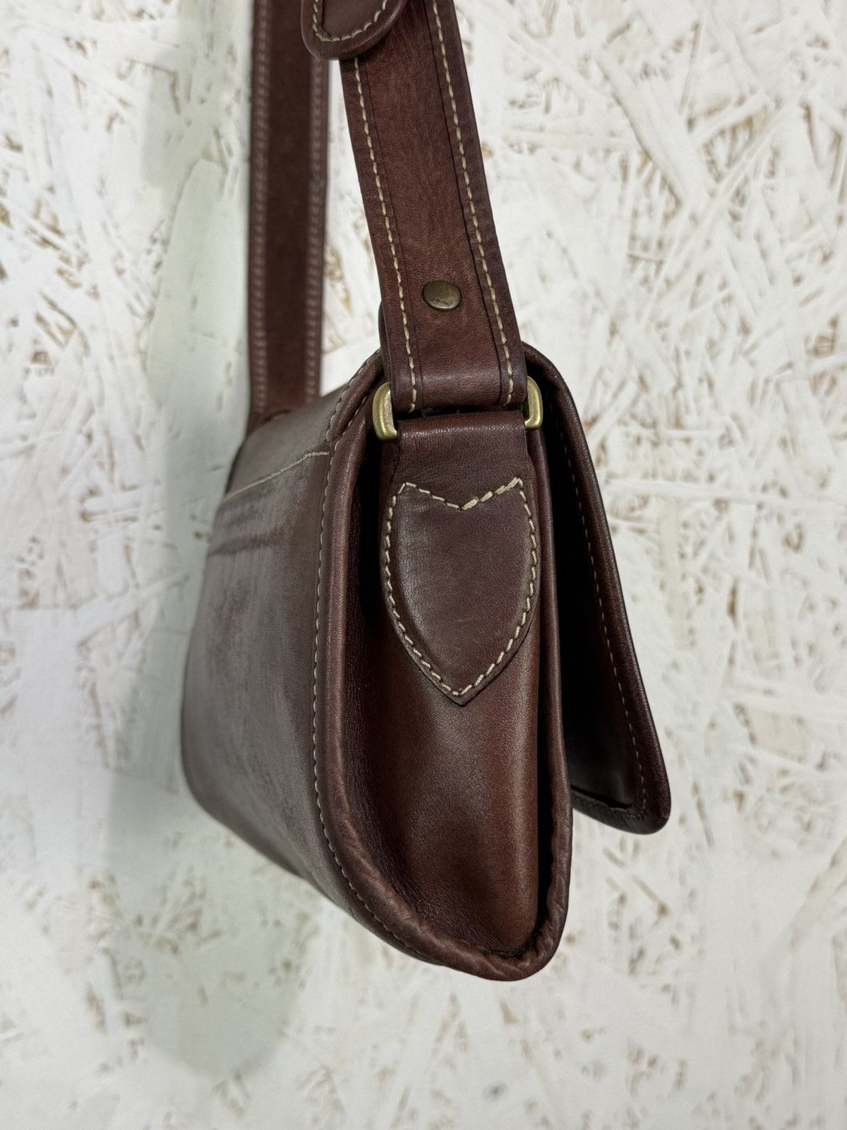 Vivienne Westwood Vivienne Westwood Gold Label Embossed Leather Shoulder Bag Size ONE SIZE - 7 Thumbnail