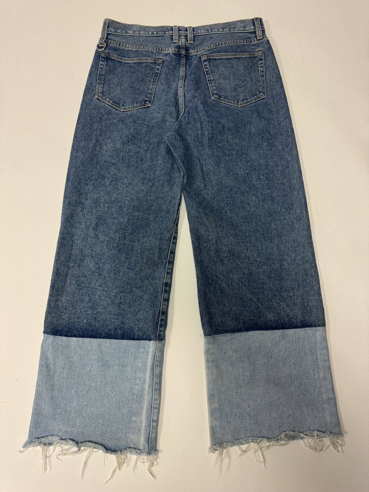 Simon Miller Simon Miller Wide Leg Split Wash Denim Size US 30 / EU 46 - 11 Thumbnail