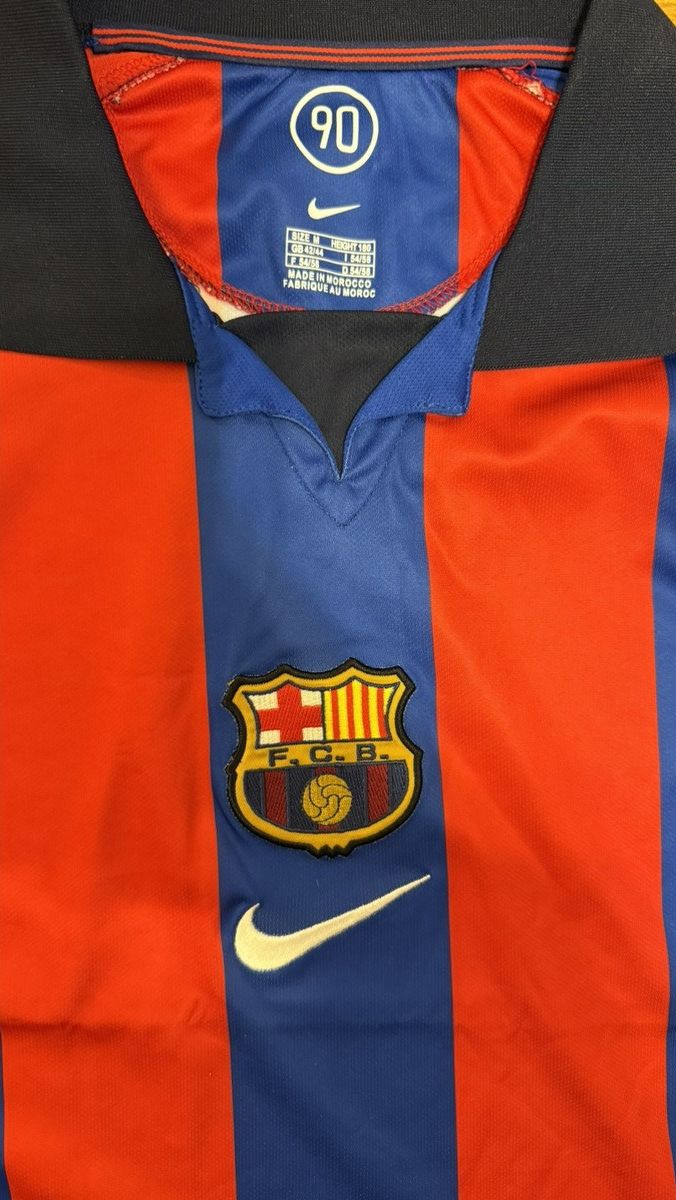 Nike Nike FC Barcelona Jersey 90s Size US M / EU 48-50 / 2 - 3 Thumbnail