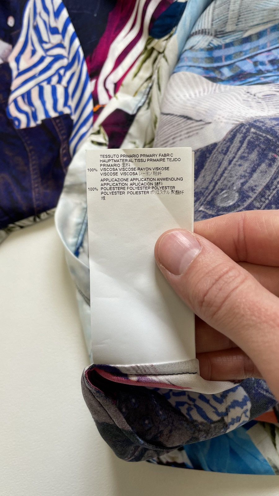 Maison Margiela S/S 17 ‘Laundry Pile’ Print T Shirt Size US M / EU 48-50 / 2 - 12 Thumbnail