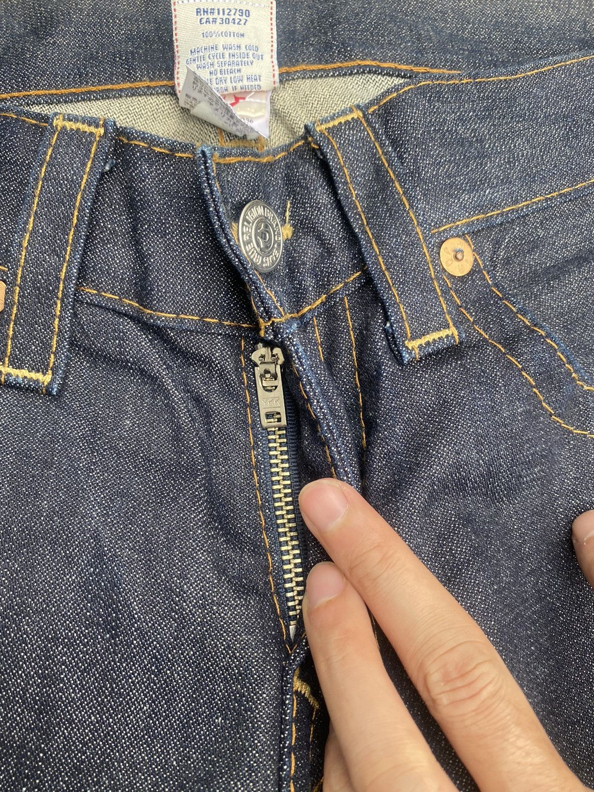 If Six Was Nine × Japanese Brand × True Religion Flare Jeans True Religion Like New Bootcut Size US 33 - 14 Thumbnail